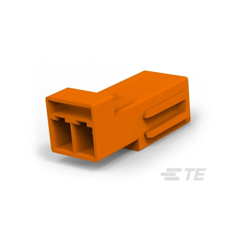 TE Connectivity LIGHT-N-LOK Series Modular Latched Wire-to-Wire Female Poke-in Lighting Connector 2-Pole, 9A 1-2834049-3