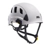 Petzl White Ventilated Safety Helmet with Chin Strap, Adjustable Headband A020BA00