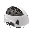 Petzl White Ventilated Safety Helmet with Chin Strap, Adjustable Headband A020BA00