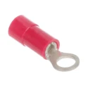 Molex Insulated Ring Terminal M3.5 Stud Size 22 AWG to 18 AWG Wire Size Red 19070-0009