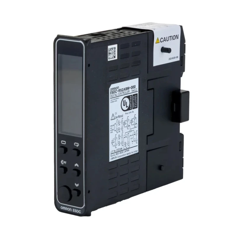 Omron DIN Rail PID Temperature Controller 1 Input, 2 Output Relay 240V AC E5DC
