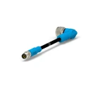 TE Connectivity Male 3 Way Right Angle to Female 3 Way Straight Sensor Actuator Cable 500 mm T4052118003-001