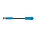 TE Connectivity Male 3 Way Right Angle to Female 3 Way Straight Sensor Actuator Cable 500 mm T4052118003-001