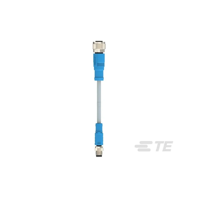 TE Connectivity Sensor Actuator Cable Male 4 Way Straight to Female 4 Way Straight 1m 30V T4052127004-002