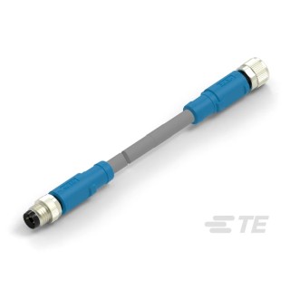 TE Connectivity Male/Female 3 way Straight to 3 way Straight Sensor Actuator Cable 5000 mm T4062123003-005