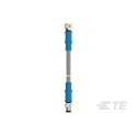 TE Connectivity Male/Female 3 way Straight to 3 way Straight Sensor Actuator Cable 5000 mm T4062123003-005