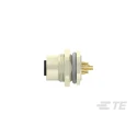 TE Connectivity Circular Connector 12 Contacts Rear Mount M12 Socket Female IP67 Nylon Housing T4131012121-000