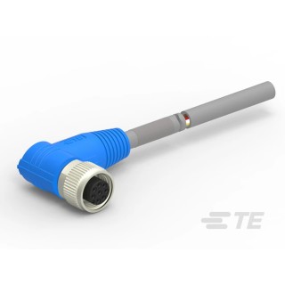 TE Connectivity Female 8 Way M12 Sensor Actuator Cable 1500 mm T4161420008-003