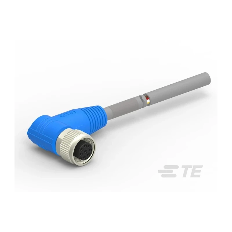 TE Connectivity Female 8 Way M12 Sensor Actuator Cable 1500 mm T4161420008-003