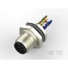 TE Connectivity Circular Connector M12 Plug Male, 8 Contacts, Wire Termination, IP67 Rating, 30V, 2A T4171020008-001