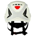 3M White Vented Adjustable Safety Helmet with Chin Strap ABS Material EN 12492 + EN 397 Standards X5001V-CE
