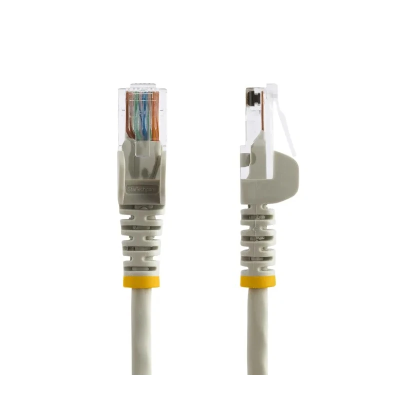 StarTech.com Unscreened Grey PVC Cat5e Ethernet Cable 7 m Length 24AWG Stranded Copper Conductor 