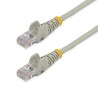 StarTech.com Cat5e Ethernet Cable, 15 m Length, Unscreened, Stranded Copper, Grey PVC Jacket