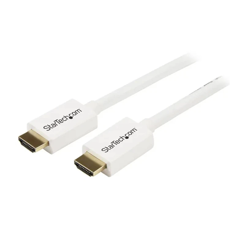 StarTech.com 3 m 4K @ 30Hz High Speed HDMI Cable Male HDMI to Male HDMI HDMI 1.4 White HD3MM3MW