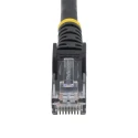 StarTech.com Cat6 Ethernet Cable 4 Core Stranded Copper 24 AWG Black PVC Jacket 15 m N6PATC15MBK