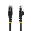 StarTech.com Cat6 Ethernet Cable 4 Core Stranded Copper 24 AWG Black PVC Jacket 15 m N6PATC15MBK