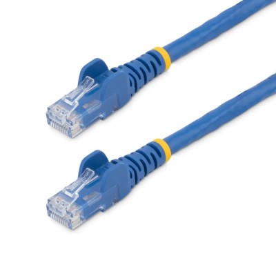 StarTech.com Cat6 Ethernet Cable Blue 15 m Unshielded Unscreened Snagless PVC N6PATC15MBL
