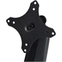 StarTech.com Black Monitor Arm Desk Mount 9kg Load Capacity VESA 75x75 mm 100x100 mm ARMPIVOTHDB