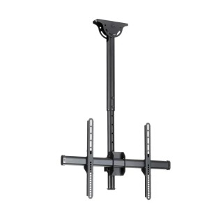 StarTech.com Black Floor-to-Ceiling Multimedia Display Mount VESA 200x200 to 600x400 1.15m Height FPCEILPTBSP