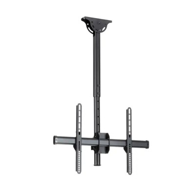 StarTech.com Black Floor-to-Ceiling Multimedia Display Mount VESA 200x200 to 600x400 1.15m Height FPCEILPTBSP