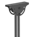 StarTech.com Black Floor-to-Ceiling Multimedia Display Mount VESA 200x200 to 600x400 1.15m Height FPCEILPTBSP
