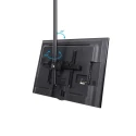StarTech.com Black Floor-to-Ceiling Multimedia Display Mount VESA 200x200 to 600x400 1.15m Height FPCEILPTBSP
