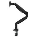 StarTech.com Black Monitor Arm Desk Mount 9kg Load Capacity VESA 75x75 mm 100x100 mm ARMPIVOTHDB