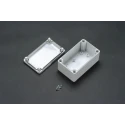 Takachi Electric Industrial SPCP Series Polycarbonate Enclosure with Transparent Off-White Lid IP65, 60mm x SPCP131806T