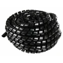 RS PRO High Density Polyethylene Hose Protector Black, 50 m Length, 40 mm Outer Diameter, Model 186-0559