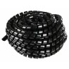 RS PRO High Density Polyethylene Hose Protector Black, 50 m Length, 40 mm Outer Diameter, Model 186-0559