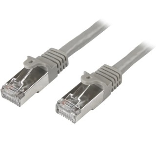 StarTech.com Cat6 Ethernet Cable 8 Core Shielded Screened Patch Cable Grey 2 m N6SPAT2MGR