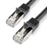 StarTech.com Cat6 Ethernet Cable, Black, 1 m, Shielded Screened PVC N6SPAT1MBK