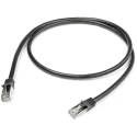 StarTech.com Cat6 Ethernet Cable, Black, 1 m, Shielded Screened PVC N6SPAT1MBK