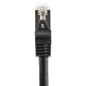 StarTech.com Cat6 Ethernet Cable, Black, 1 m, Shielded Screened PVC N6SPAT1MBK