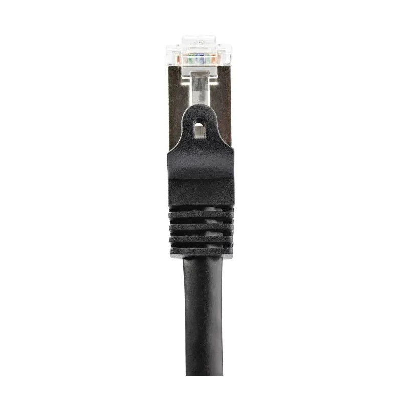 StarTech.com Cat6 Ethernet Cable, Black, 1 m, Shielded Screened PVC N6SPAT1MBK