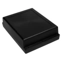 RS PRO Black ABS Enclosure 52.6 mm x 197.7 mm x 144.6 mm IP65 IK07 186-2249