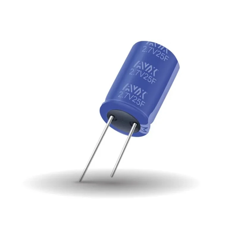 KYOCERA AVX 50F 2.7V dc Through Hole Supercapacitor SCCV40B506SRB