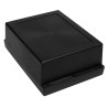 RS PRO Black Black Lid ABS General Purpose Enclosure IP65 IK07 72.3 mm x 198.1 mm x 144.7 mm 186-2250