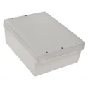 RS PRO Grey Lid ABS Hermetically Sealed Enclosure IP65 IK07 72.3 mm x 198.1 mm x 144.7 mm 186-2252