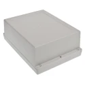 RS PRO Grey Lid ABS Hermetically Sealed Enclosure IP65 IK07 72.3 mm x 198.1 mm x 144.7 mm 186-2252