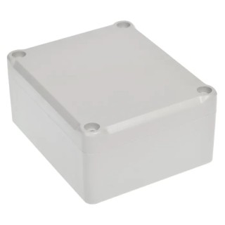 RS PRO Grey Lid ABS Enclosure IP65 IK09 41mm x 89.4mm x 74.5mm 186-2253