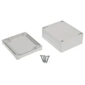 RS PRO Grey Lid ABS Enclosure IP65 IK09 41mm x 89.4mm x 74.5mm 186-2253