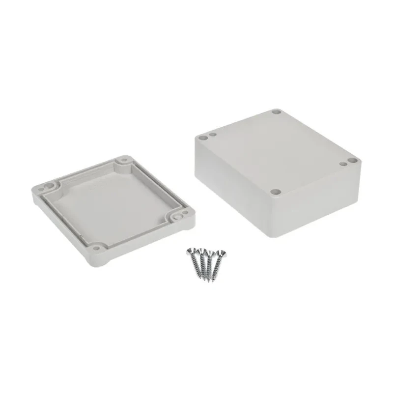 RS PRO Grey Lid ABS Enclosure IP65 IK09 41mm x 89.4mm x 74.5mm 186-2253