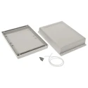 RS PRO Grey Lid ABS Hermetically Sealed Enclosure IP65 IK07 52.6 mm x 197.7 mm x 144.6 mm 186-2251