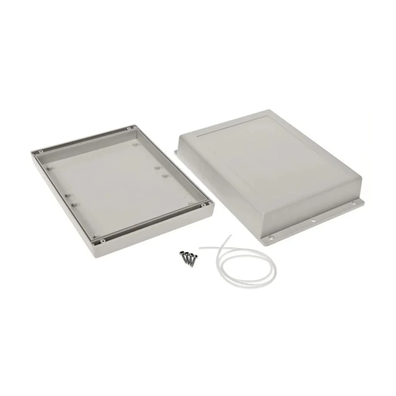 RS PRO Grey Lid ABS Hermetically Sealed Enclosure IP65 IK07 52.6 mm x 197.7 mm x 144.6 mm 186-2251