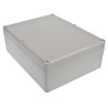RS PRO Grey Lid ABS Hermetically Sealed Electrical Enclosure IP67 IK09 81.3 mm x 225 mm x 174.8 mm 186-2264