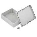 RS PRO Grey Lid ABS Hermetically Sealed Electrical Enclosure IP67 IK09 81.3 mm x 225 mm x 174.8 mm 186-2264
