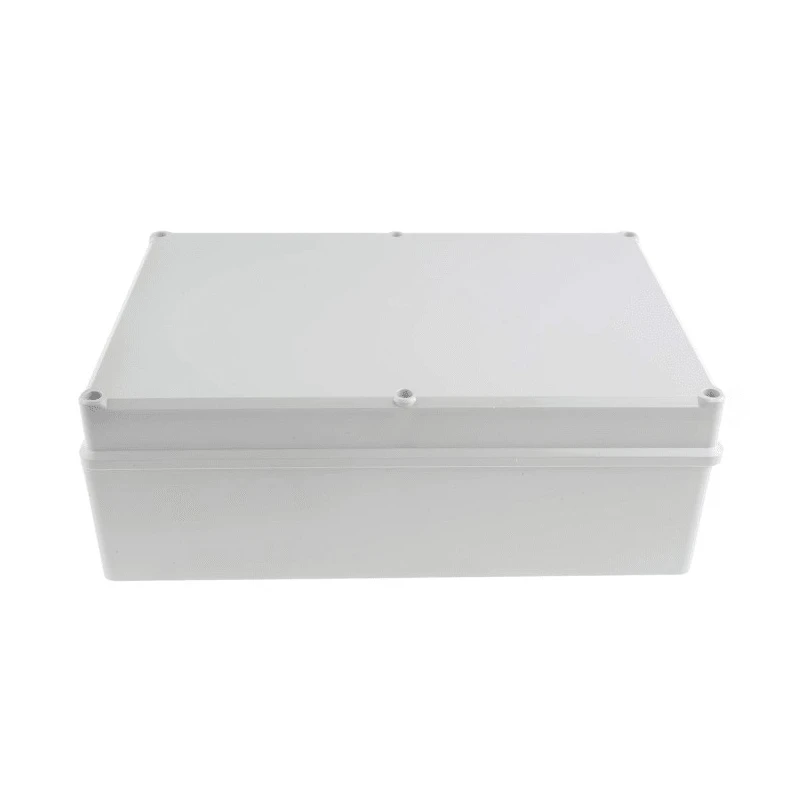 RS PRO Grey Lid ABS Hermetically Sealed Electronic Enclosure IP65 IK09 96.7 mm x 283 mm x 193.2 mm 186-2265