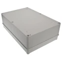 RS PRO Grey Lid ABS Hermetically Sealed Electronic Enclosure IP65 IK09 96.7 mm x 283 mm x 193.2 mm 186-2265