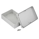 RS PRO Grey ABS Enclosure with Grey Lid, IP67 Waterproof, IK09 Impact Resistant, 96.7 mm x 283 mm x 193.2 mm 186-2266